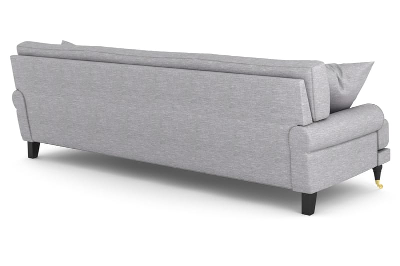 Andrew 3-seters Stoffsofa - Grå - Møbler - Sofaer - Howard-sofaer