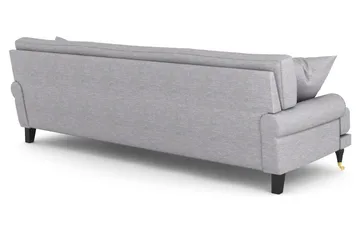 Andrew 3-seters Stoffsofa - Grå - Møbler - Sofaer - Howard-sofaer