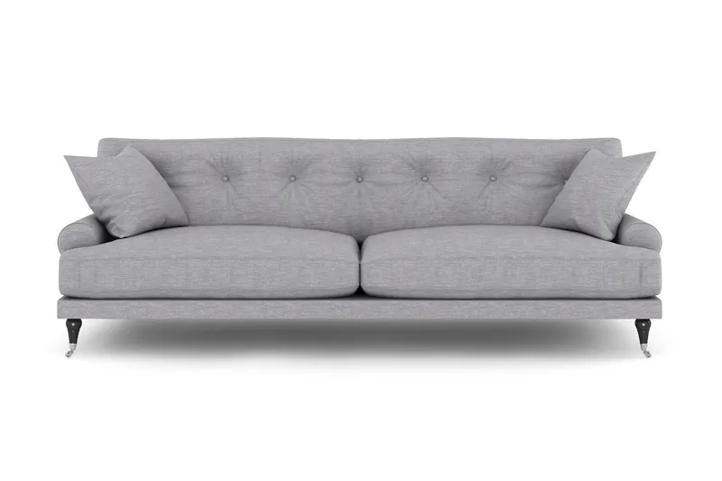 Andrew 3-seters Stoffsofa - Grå - Møbler - Sofaer - Howard-sofaer