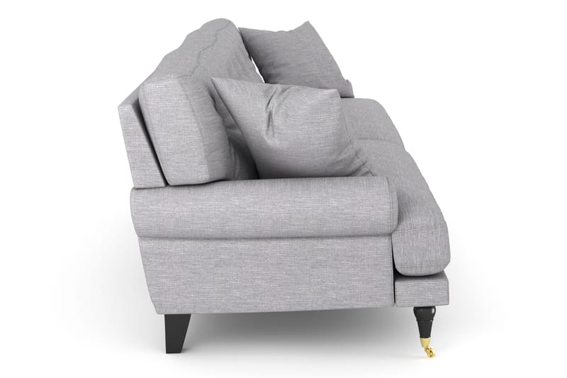 Andrew 3-seters Stoffsofa - Grå - Møbler - Sofaer - Howard-sofaer