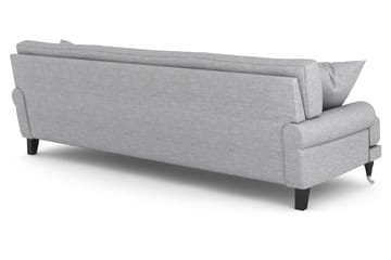 Andrew 3-seters Stoffsofa - Grå - Møbler - Sofaer - Howard-sofaer