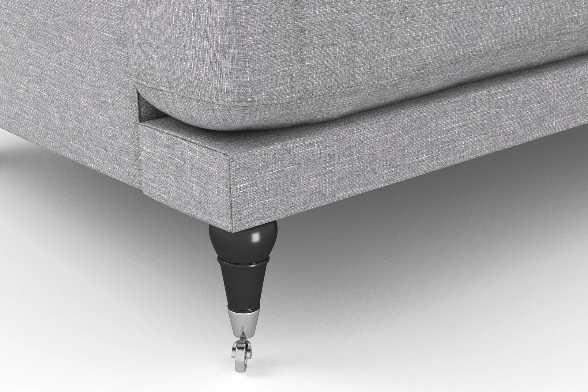 Andrew 3-seters Stoffsofa - Grå - Møbler - Sofaer - Howard-sofaer