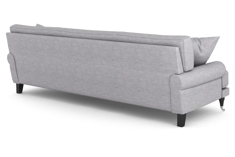 Andrew 3-seters Stoffsofa - Grå - Møbler - Sofaer - Howard-sofaer