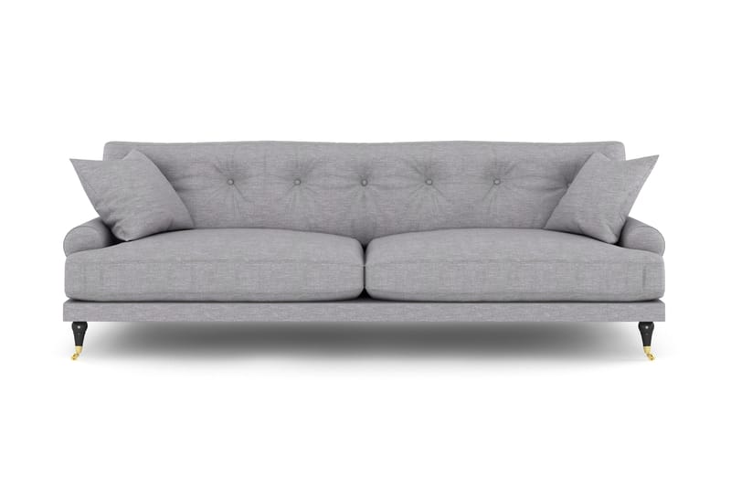 Andrew 3-seters Stoffsofa - Grå - Møbler - Sofaer - Howard-sofaer