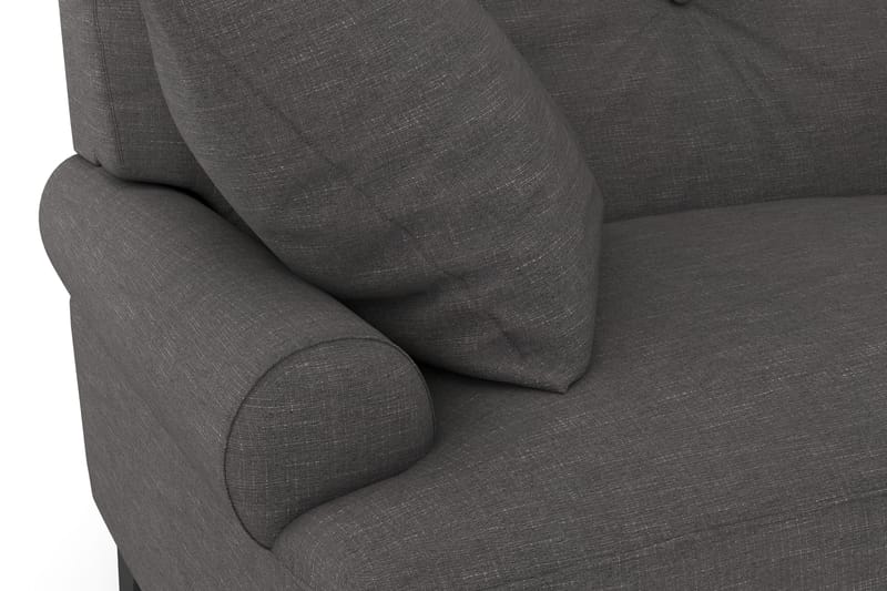 Andrew 3-seters Stoffsofa - Mørk grå - Møbler - Sofaer - Howard-sofaer