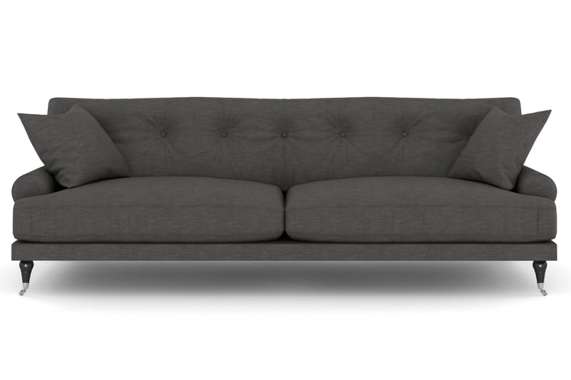 Andrew 3-seters Stoffsofa - Mørk grå - Møbler - Sofaer - Howard-sofaer