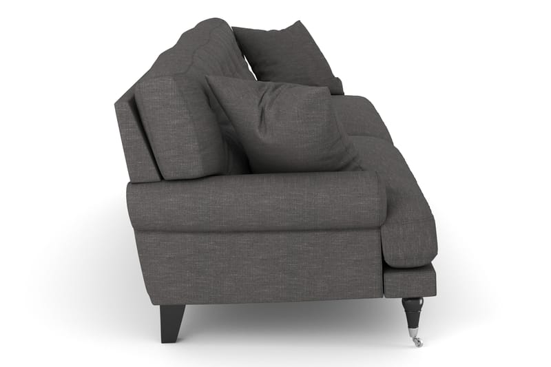 Andrew 3-seters Stoffsofa - Mørk grå - Møbler - Sofaer - Howard-sofaer