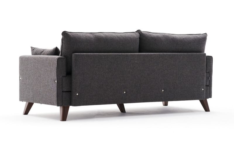 Antigua 3-seters Sofa - Anstrasitt/Brun - Møbler - Sofaer - 3 seter sofa