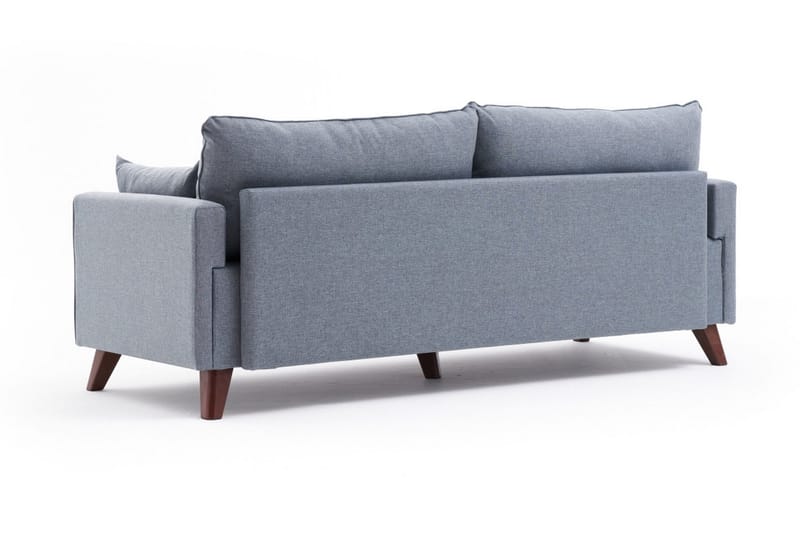 Antigua 3-seters Sofa - Blå/Natur - Møbler - Sofaer - 3 seter sofa