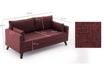 Antigua Sofa 3-seter - Møbler - Sofaer - 3 seter sofa