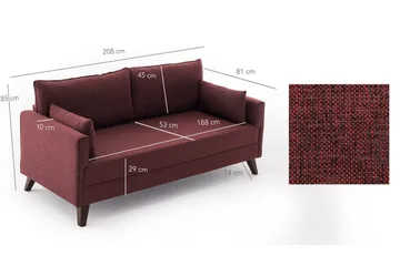 Antigua Sofa 3-seter - Møbler - Sofaer - 3 seter sofa