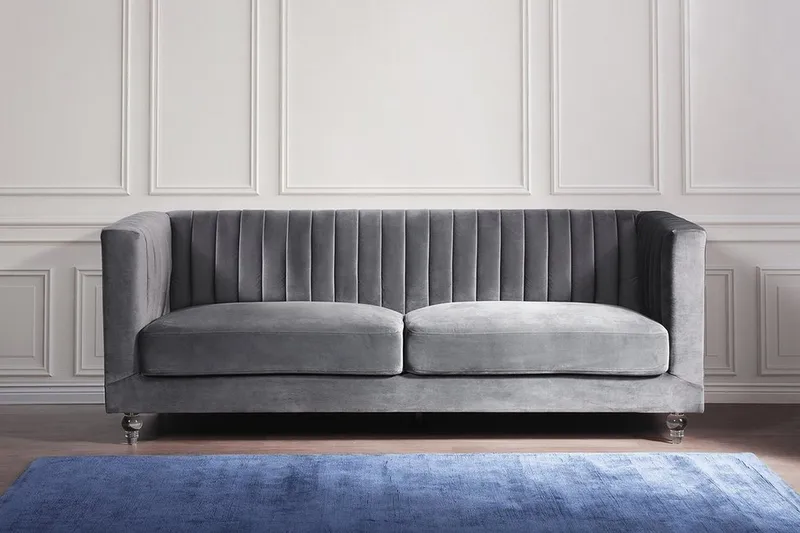 Arvika Sofa 2-4 Seter - Grå - Møbler - Sofaer - 3 seter sofa