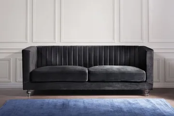 Arvika Sofa 2-4 Seter - Svart - Møbler - Sofaer - 3 seter sofa