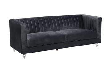 Arvika Sofa 2-4 Seter - Svart - Møbler - Sofaer - 3 seter sofa