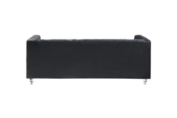 Arvika Sofa 2-4 Seter - Svart - Møbler - Sofaer - 3 seter sofa