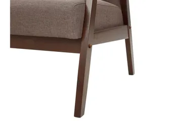 Asnes 3-seters Sofa - Brun - Møbler - Sofaer - 3 seter sofa