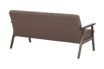 Asnes 3-seters Sofa - Brun - Møbler - Sofaer - 3 seter sofa