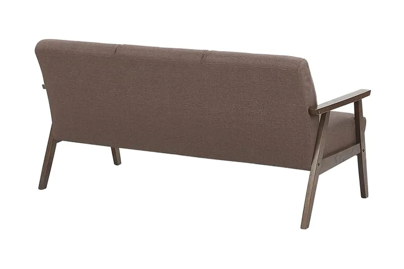 Asnes 3-seters Sofa - Brun - Møbler - Sofaer - 3 seter sofa