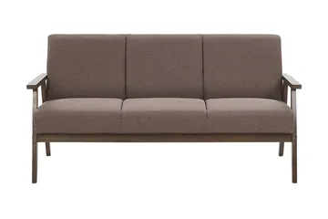 Asnes 3-seters Sofa - Brun - Møbler - Sofaer - 3 seter sofa