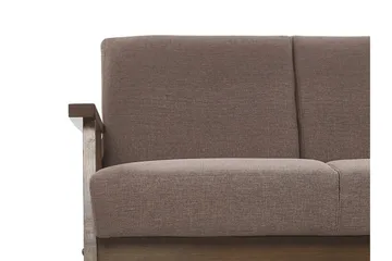 Asnes 3-seters Sofa - Brun - Møbler - Sofaer - 3 seter sofa