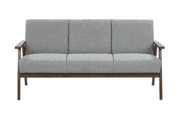 Asnes 3-seters Sofa - Grå - Møbler - Sofaer - 3 seter sofa