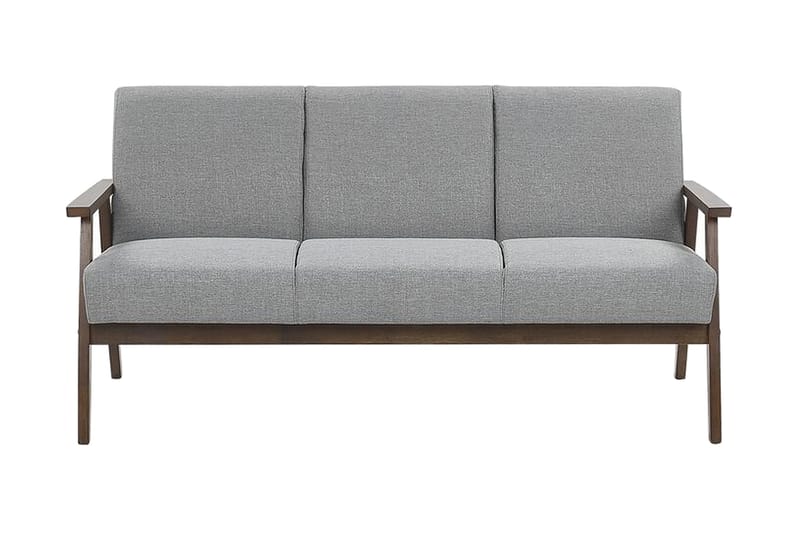 Asnes 3-seters Sofa, Grå