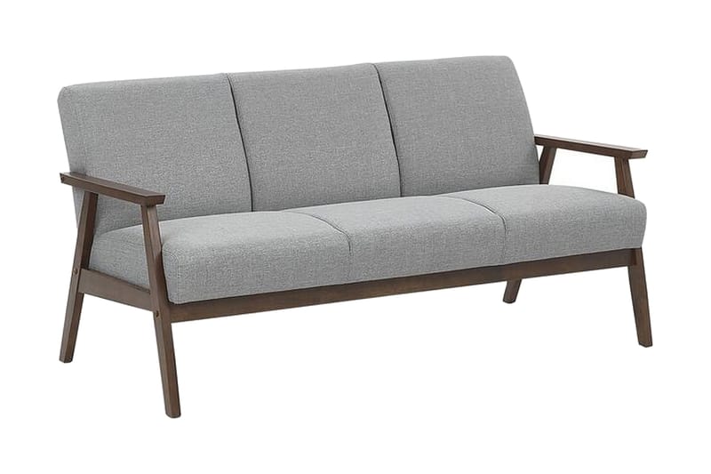 Asnes 3-seters Sofa - Grå - Møbler - Sofaer - 3 seter sofa