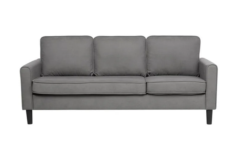 Avesta Sofa 2-4 Sete Med Fotskammel - Grå - Møbler - Sofaer - Sofaer med sjeselong - 3 seters sofa med divan