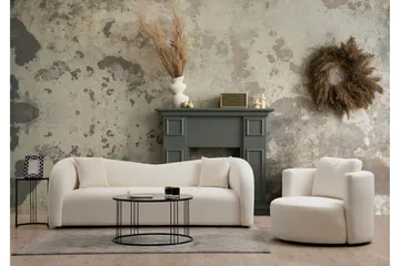 Azoula Sofa 3-seter - Beige - Møbler - Sofaer - 3 seter sofa