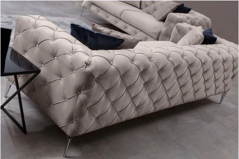 Beachport Sofa 3-seters - Beige - Møbler - Sofaer - 3 seter sofa