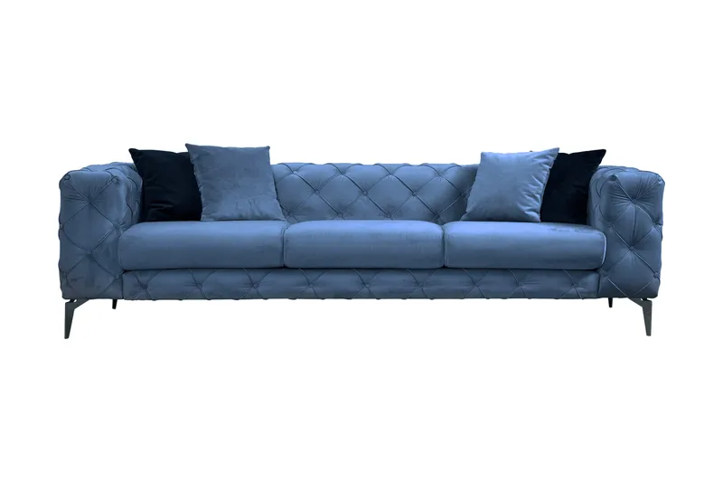 Beachport Sofa 3-seters, Blå
