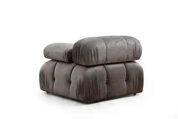Belgin Boblende Sofa 3-seter - Grå - Møbler - Sofaer - Modulsofaer - Komplett modulsofa