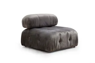 Belgin Boblende Sofa 3-seter - Grå - Møbler - Sofaer - Modulsofaer - Komplett modulsofa