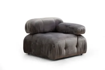 Belgin Boblende Sofa 3-seter - Grå - Møbler - Sofaer - Modulsofaer - Komplett modulsofa