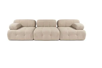 Belgin Sofa 3-seter - Peach - Møbler - Sofaer - Modulsofaer - Komplett modulsofa