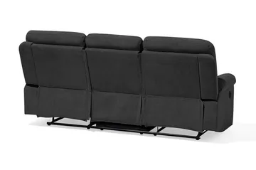 Bergen Sofa 3-seter - Grå - Møbler - Sofaer - Reclinersofaer - 3 seters kinosofa & reclinersofa