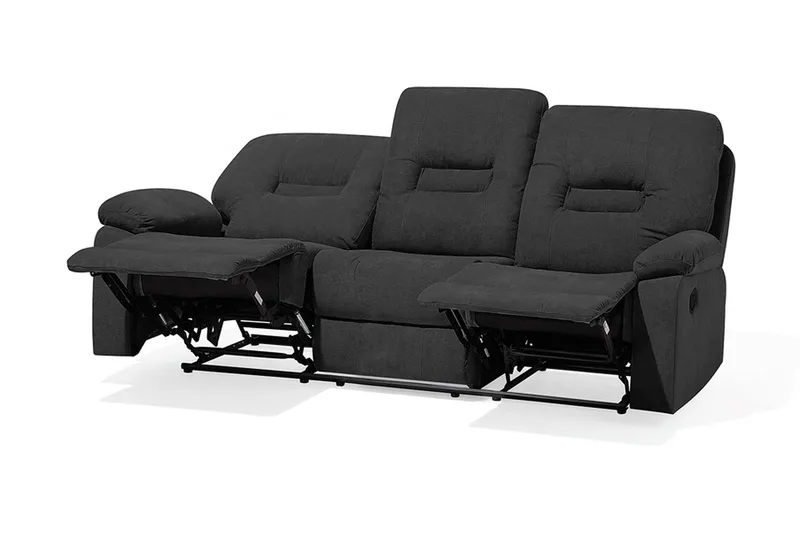 Bergen Sofa 3-seter - Grå - Møbler - Sofaer - Reclinersofaer - 3 seters kinosofa & reclinersofa