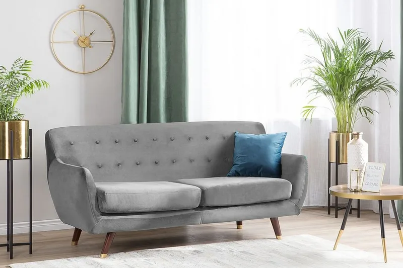 Bodo Sofa 3-Seter - Tre / Natur - Møbler - Sofaer - 3 seter sofa