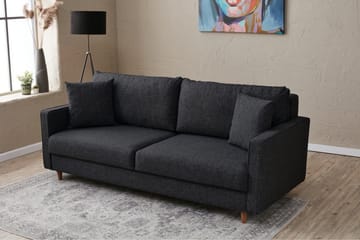 Braneles Sofa 3-seter - Antrasitt - Møbler - Sofaer - 3 seter sofa
