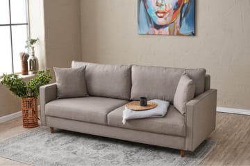 Braneles Sofa 3-seter - Beige - Møbler - Sofaer - 3 seter sofa