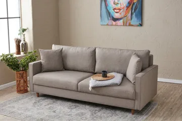 Braneles Sofa 3-seter - Beige - Møbler - Sofaer - 3 seter sofa