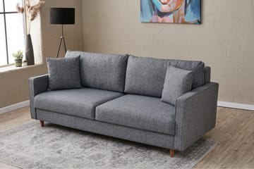 Braneles Sofa 3-seter - Grå - Møbler - Sofaer - 3 seter sofa