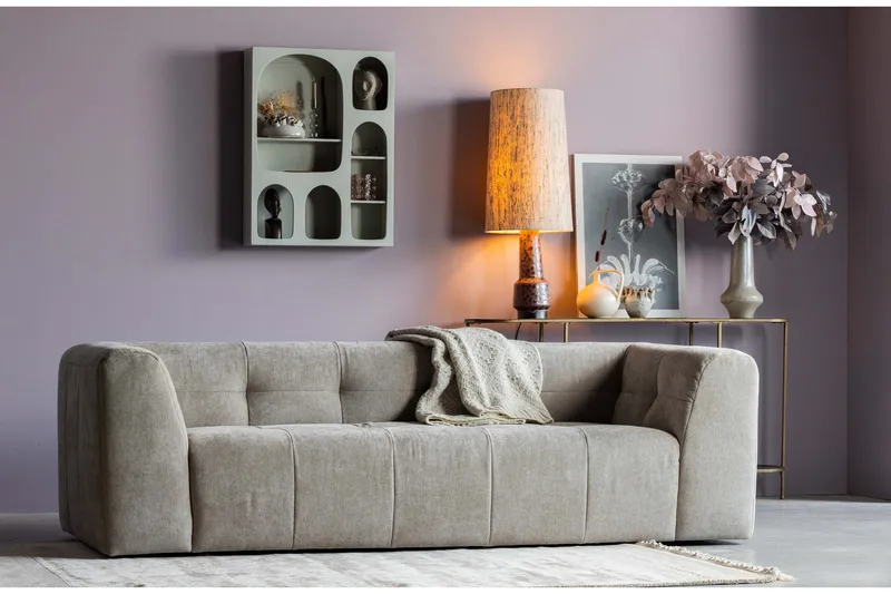 Byxelkroken 3-seters Sofa - Sand - Møbler - Sofaer - 3 seter sofa