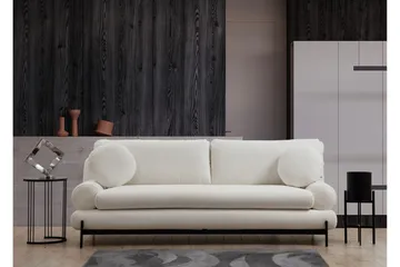 Cassius Sofa 3-seter - Hvit - Møbler - Sofaer - 3 seter sofa