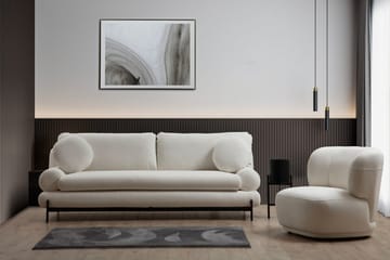 Cassius Sofa 3-seter - Hvit - Møbler - Sofaer - 3 seter sofa