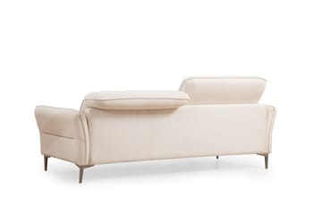 Chandara Sofa 3-seter - Hvit - Møbler - Sofaer - 3 seter sofa