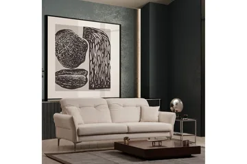 Chandara Sofa 3-seter - Hvit - Møbler - Sofaer - 3 seter sofa