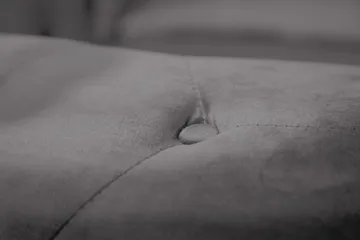 Chesterfield Lyx 3-seter Fløyelssofa – Dyp sofa - Mørkgrå / Grå - Møbler - Sofaer - 3 seter sofa