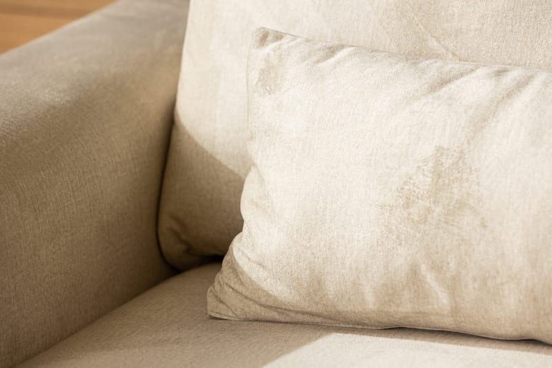 Copenhagen 3-seters Fløyelssofa - Beige - Møbler - Sofaer - 3 seter sofa