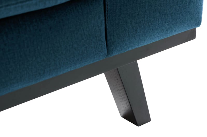 Copenhagen 3-seters Fløyelssofa - Blå - Møbler - Sofaer - 3 seter sofa